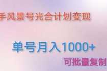 （4854期）极速起号公式，个人ip起号与定位认知逻辑，实操干货分享(无中创水印)